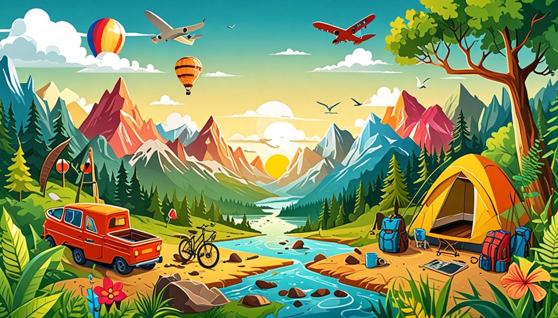 Outdoor Adventure: Creating Itineraries for Ecotourism and Adventure Activities