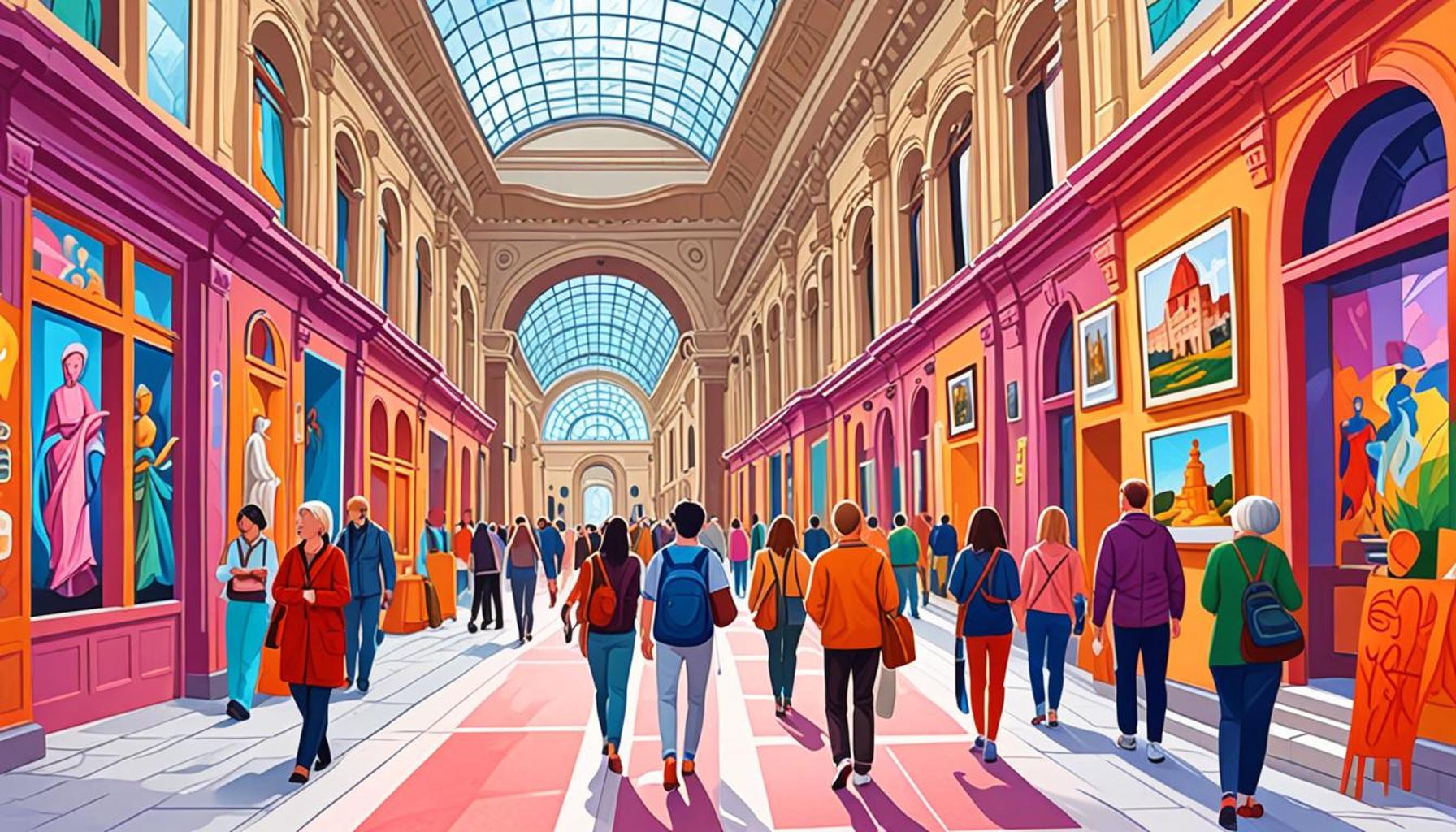 Cultural Walks: Itineraries that Connect Visitors to Museums and Art Galleries