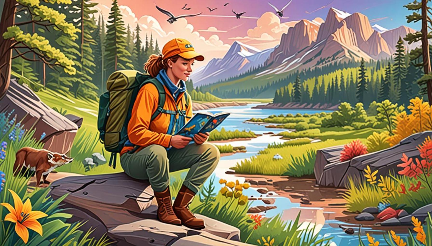 Guides for Nature Enthusiasts: Wildlife Observation Itineraries in National Parks