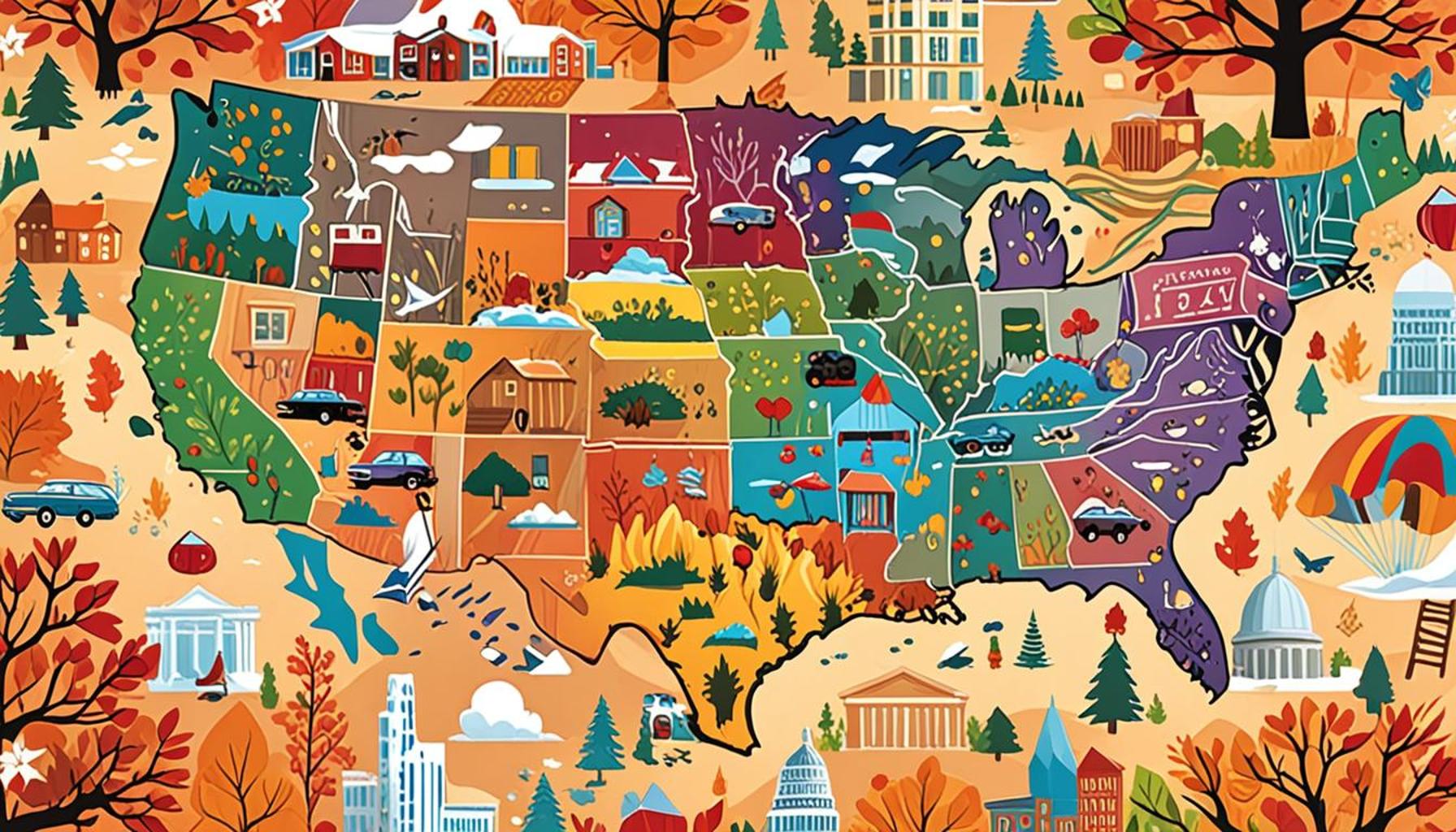 Seasonal Highlights: Best Places to Visit in the U.S. Throughout the Year