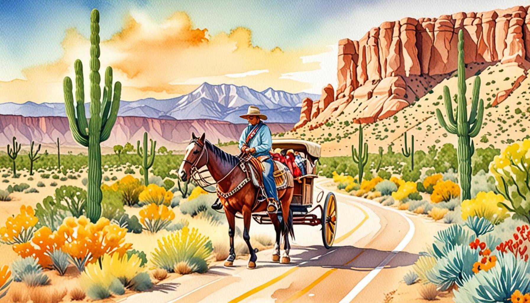Historical Paths of New Mexico: Itinerary of the Main Cultural and Natural Highlights