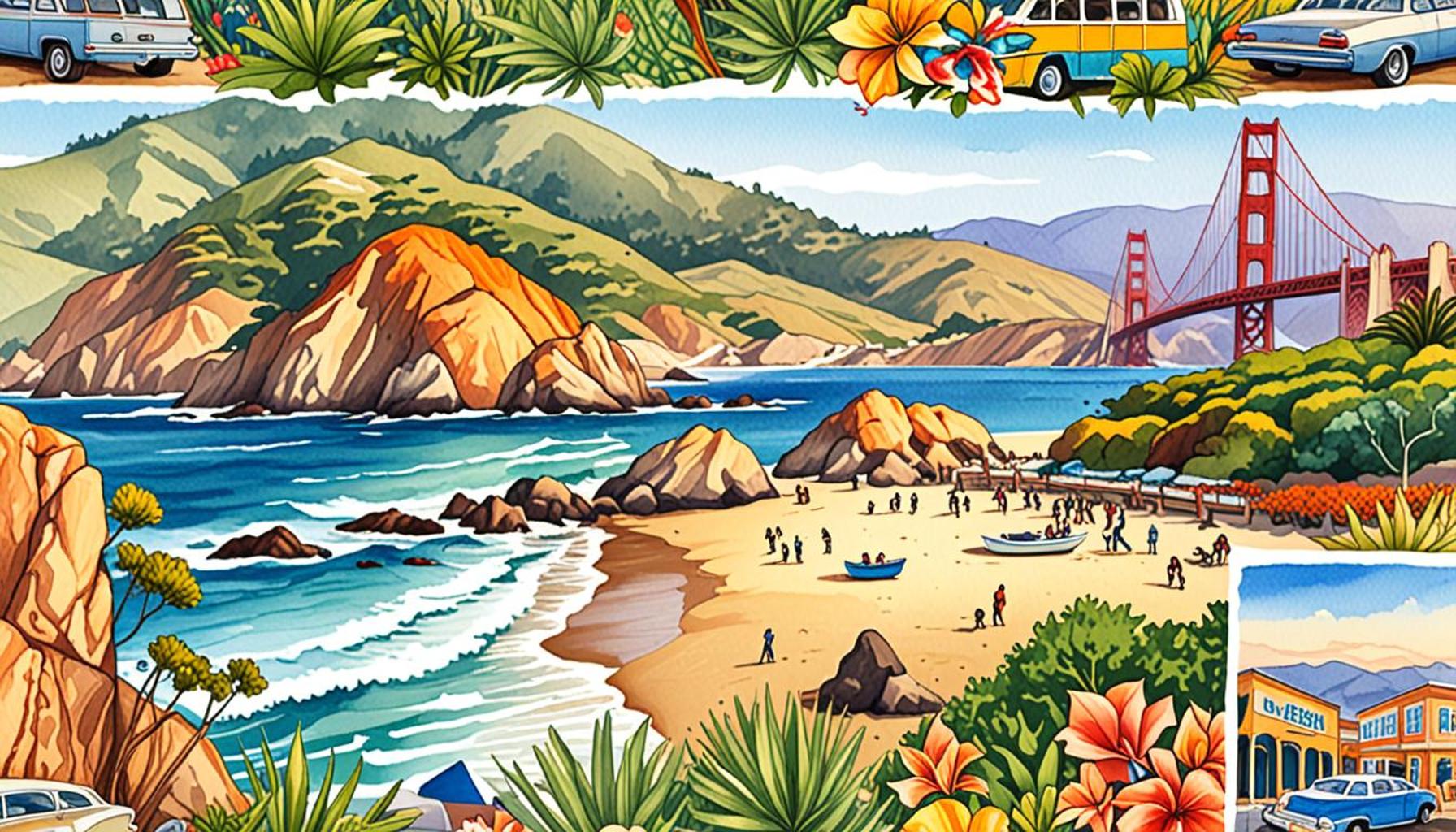 Adventure on the California Coast: Must-See Highlights from San Francisco to San Diego