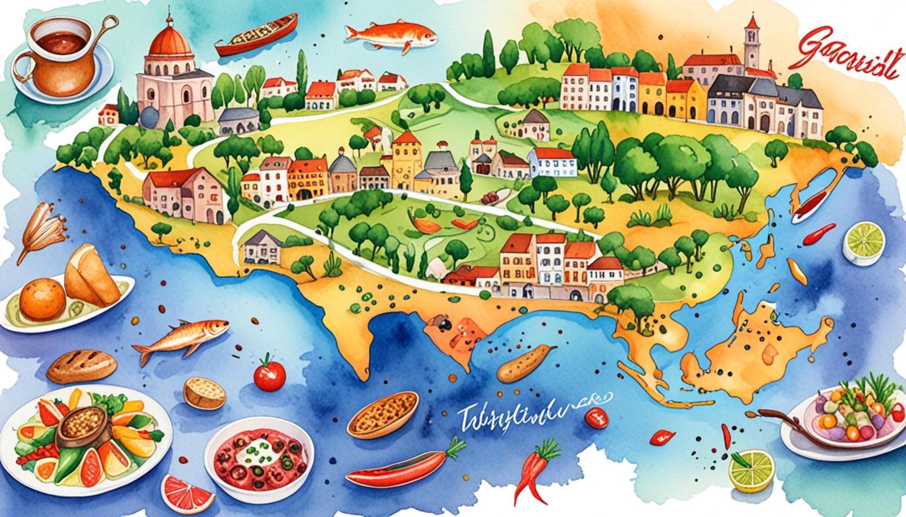 Gastronomy in Focus: Tourist Routes that Celebrate Regional Cuisine
