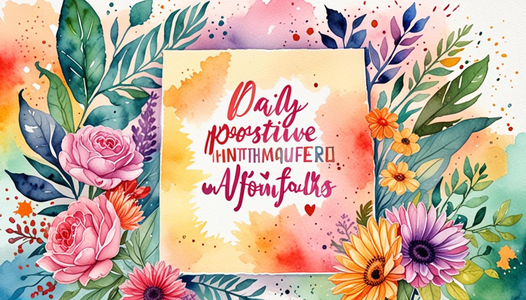 How Daily Positive Affirmations Can Transform Self-Motivation