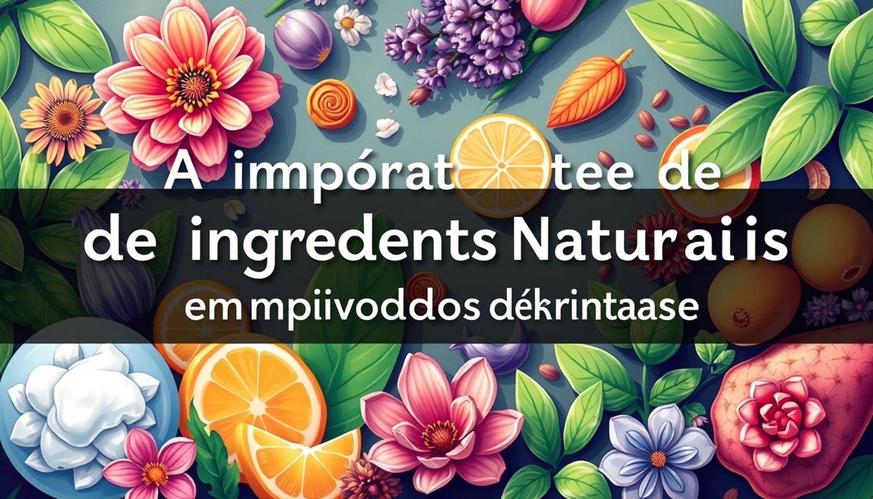 The Importance of Natural Ingredients in Skincare Products